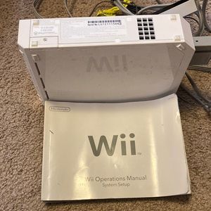 Wii console. I believe everything works, but will not guarantee it.